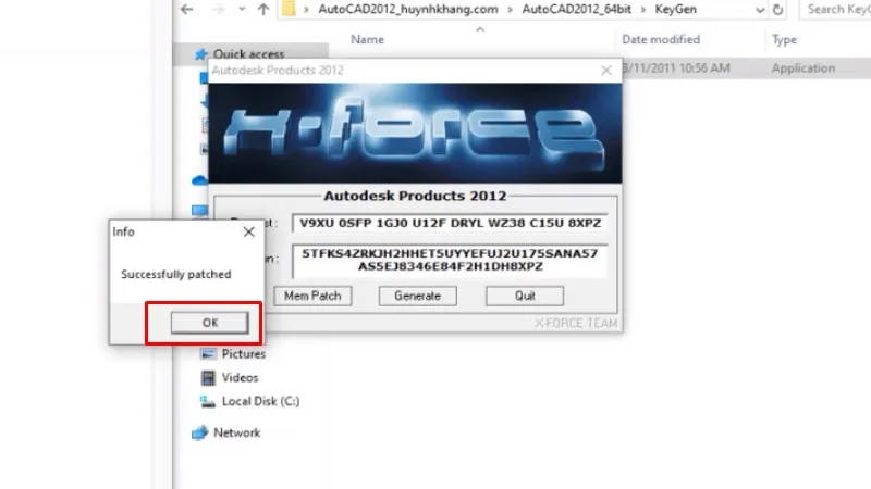 Tải Autocad 2012 Hướng dẫn bằng video 27 Bấm ok