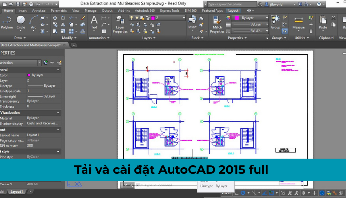 Tải Và Cài đặt Autocad 2015 Full